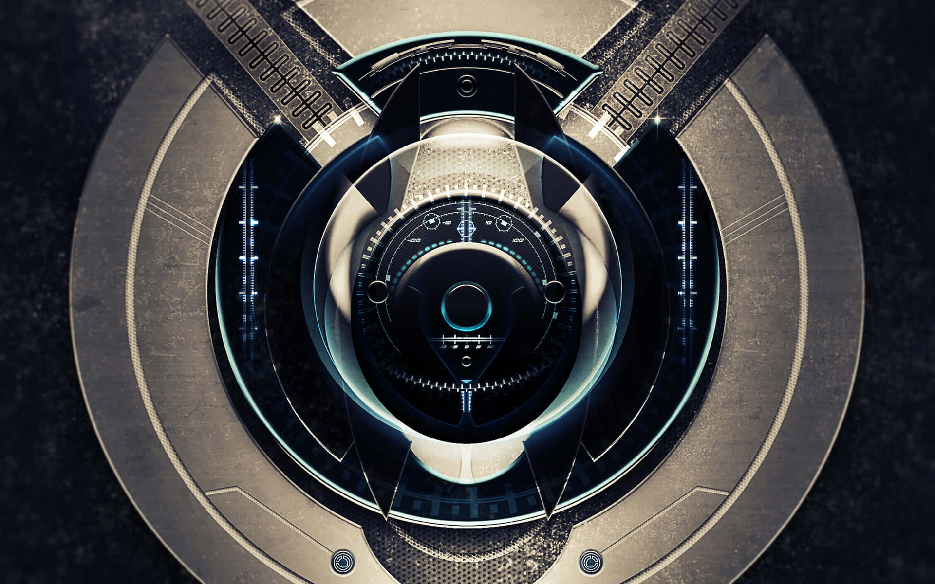 Futuristic Interface Concept Background