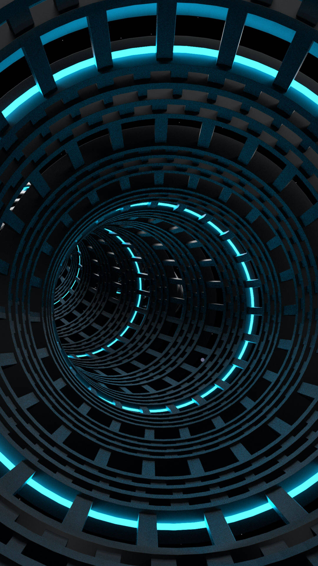 Futuristic Tunnel Iphone 8 Live Background