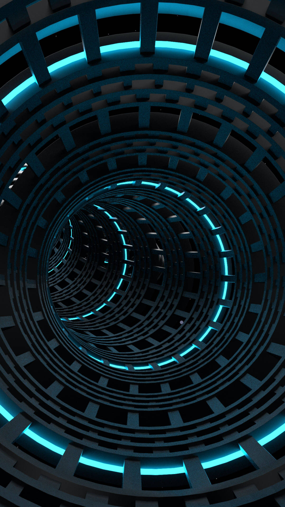 Futuristic Tunnel Iphone Live Background