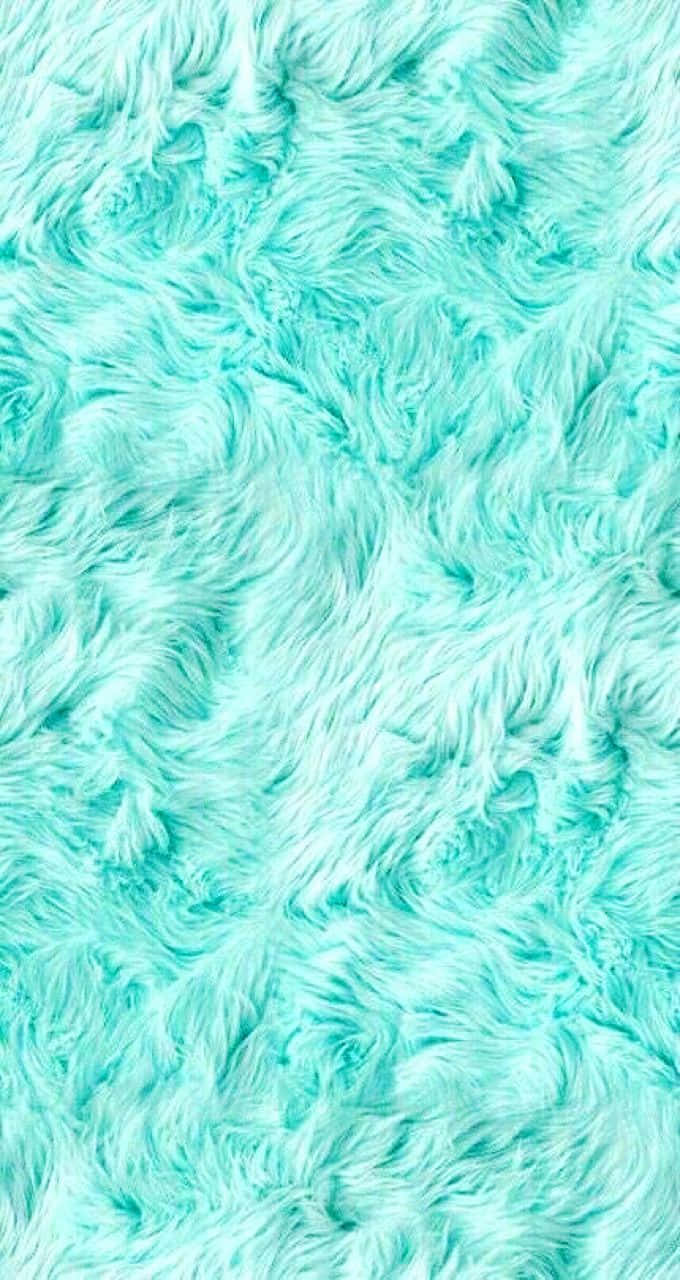 Fuzzy Light Blue Fabric Background