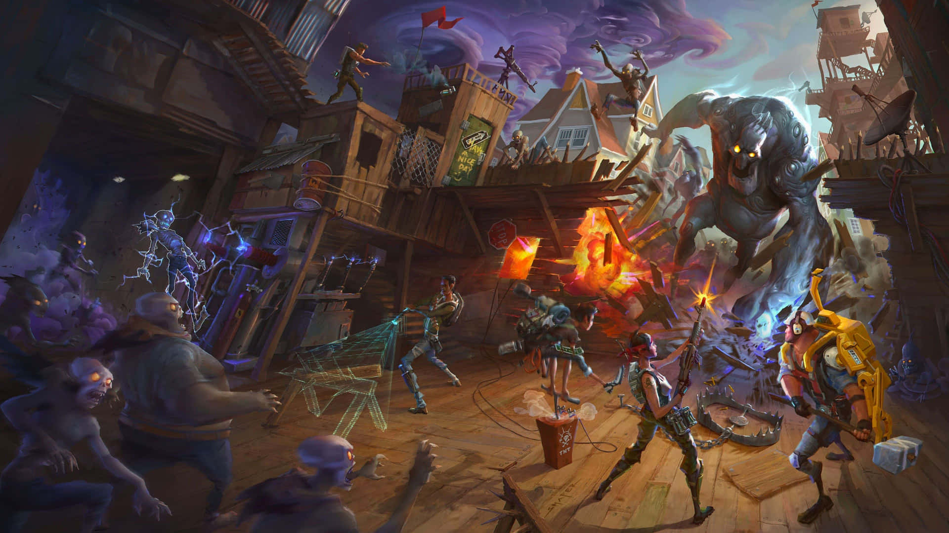 Fye No Skin Fortnite Battle Royale Action Background