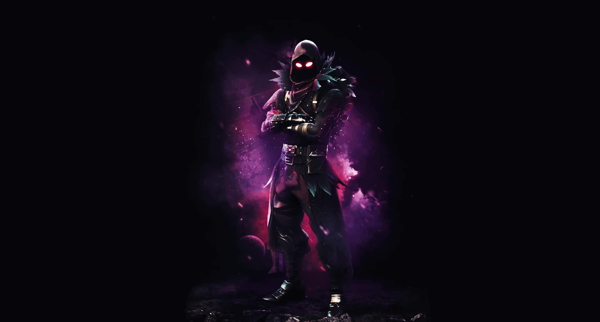 Fye No Skin Fortnite Player On The Battle Field Background