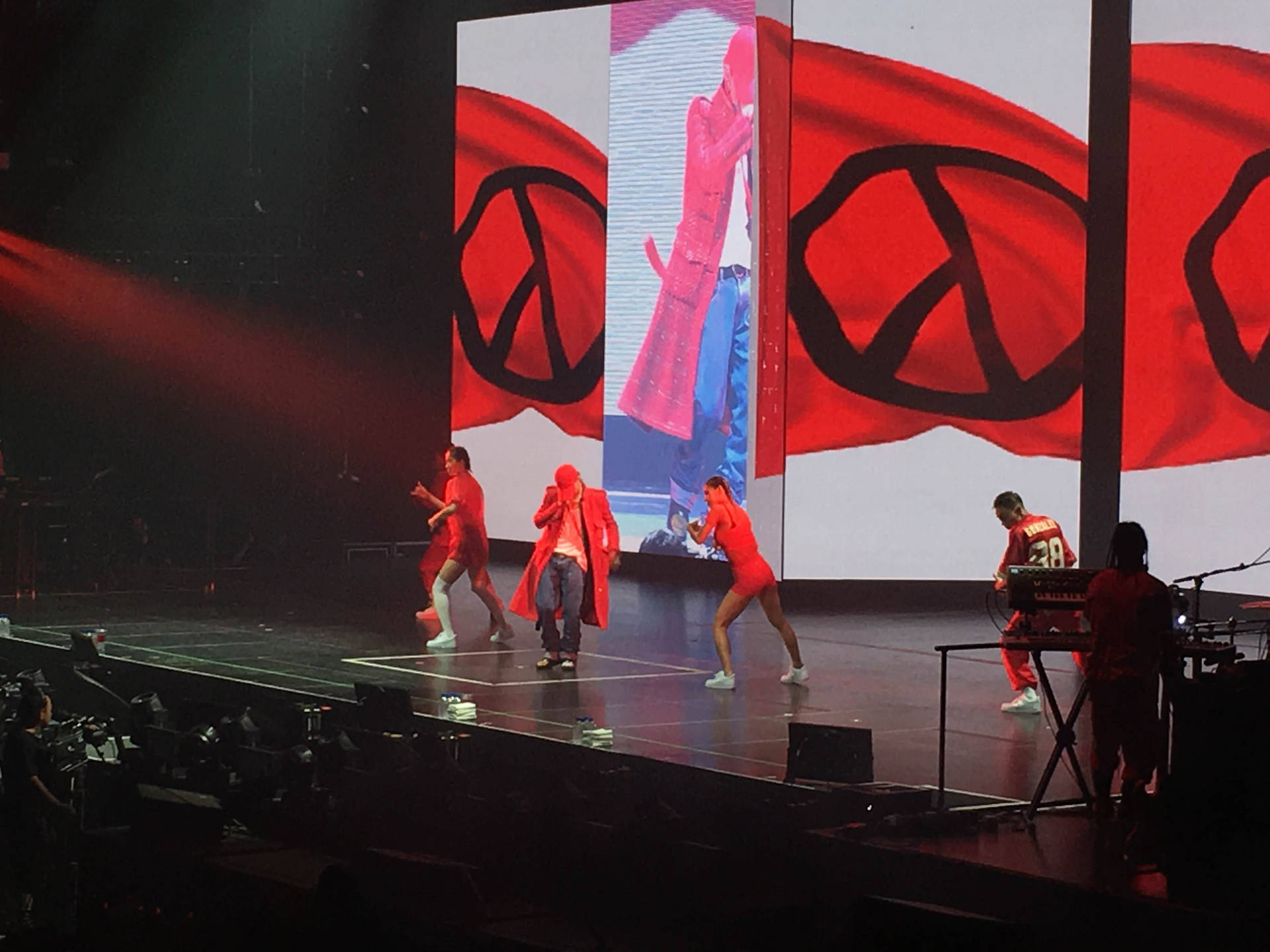 G-dragon In Red Background