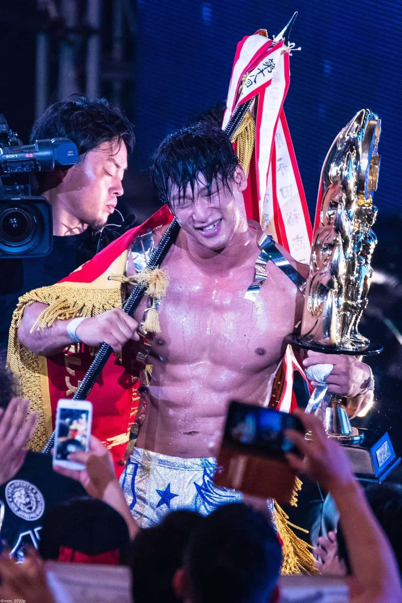 G1 Climax Trophy Kota Ibushi Background