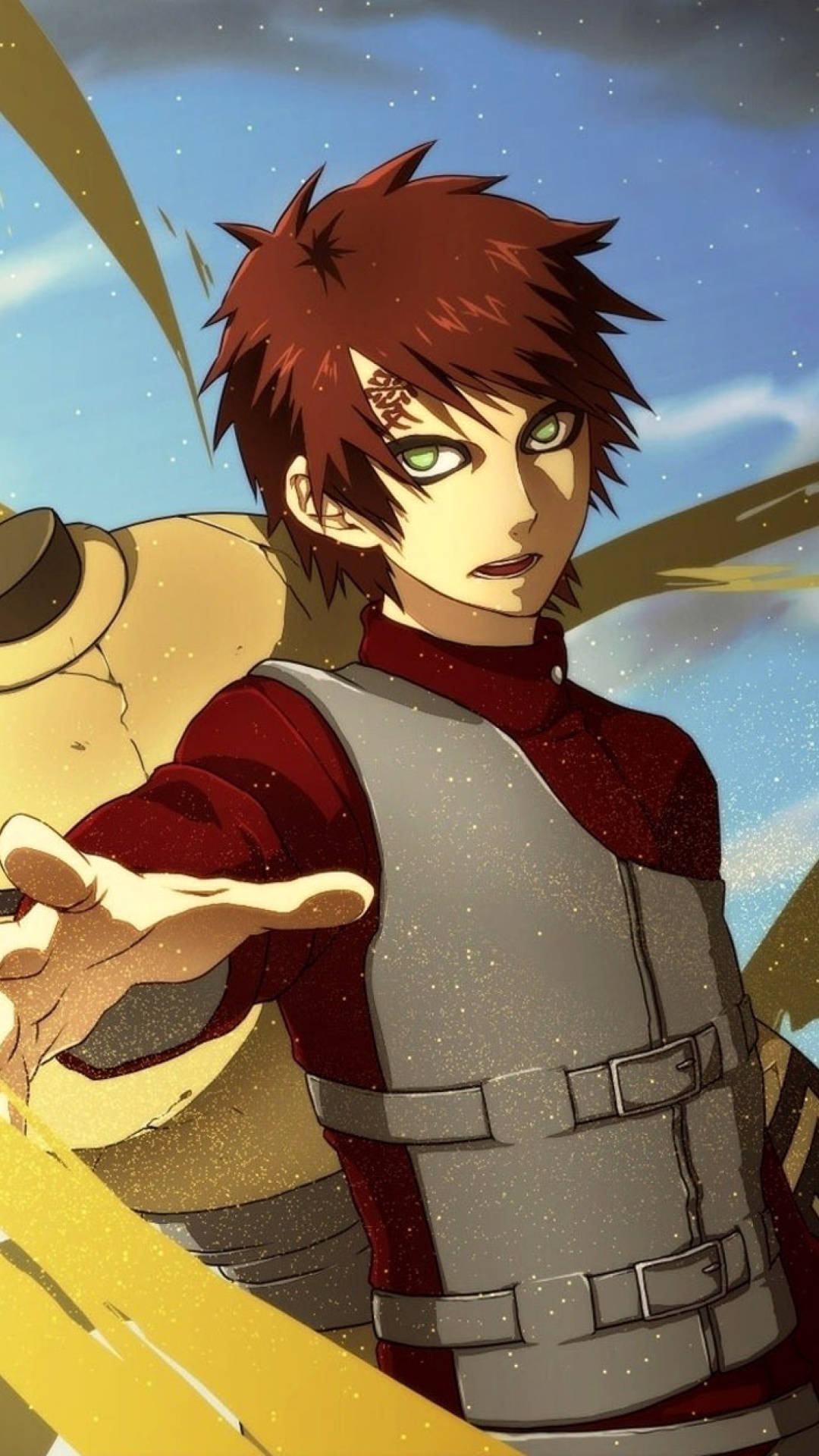 Gaara Iphone Hands Background