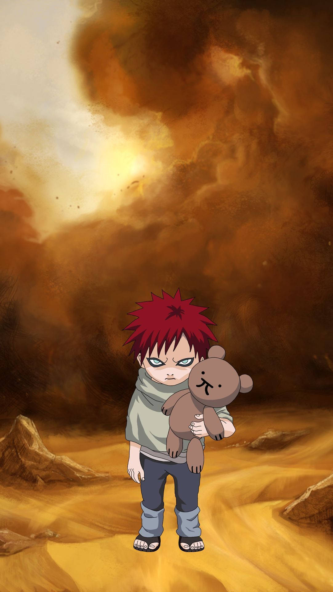 Gaara Iphone Little Boy Background