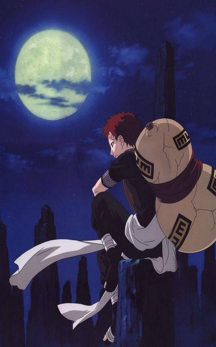 Gaara Iphone Thinking Background