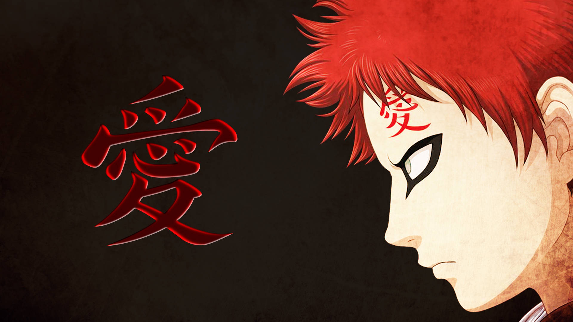 Gaara’s Forehead Mark Naruto Ipad Background