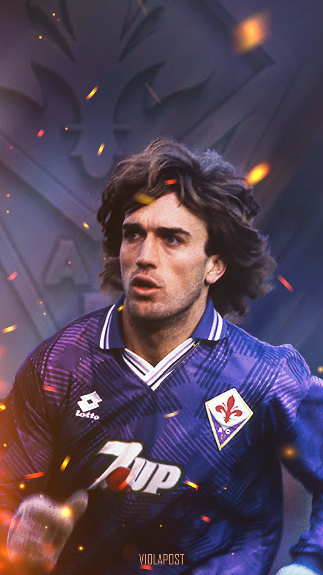Gabriel Batistuta, Iconic Fiorentina Footballer Background