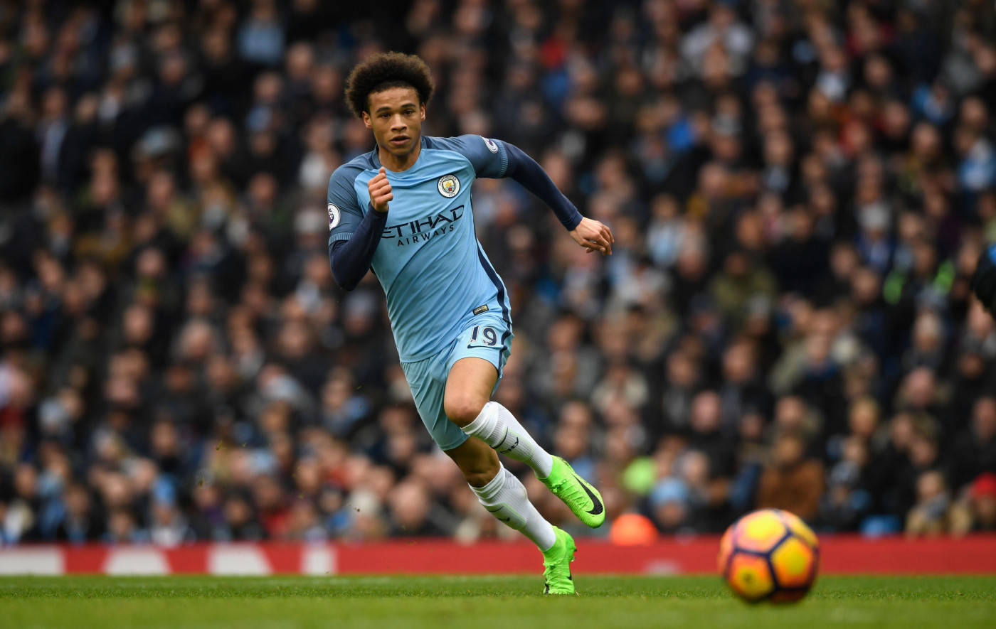 Gabriel Jesus Runs To Kick Football