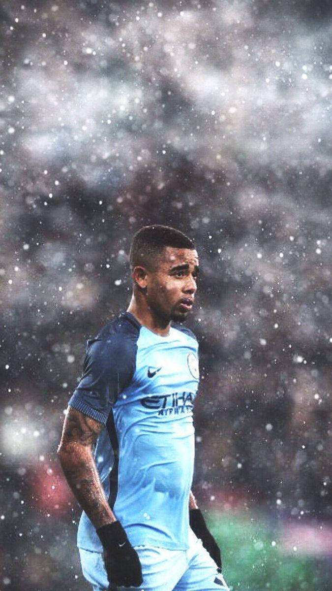 Gabriel Jesus With Puffs White Effects