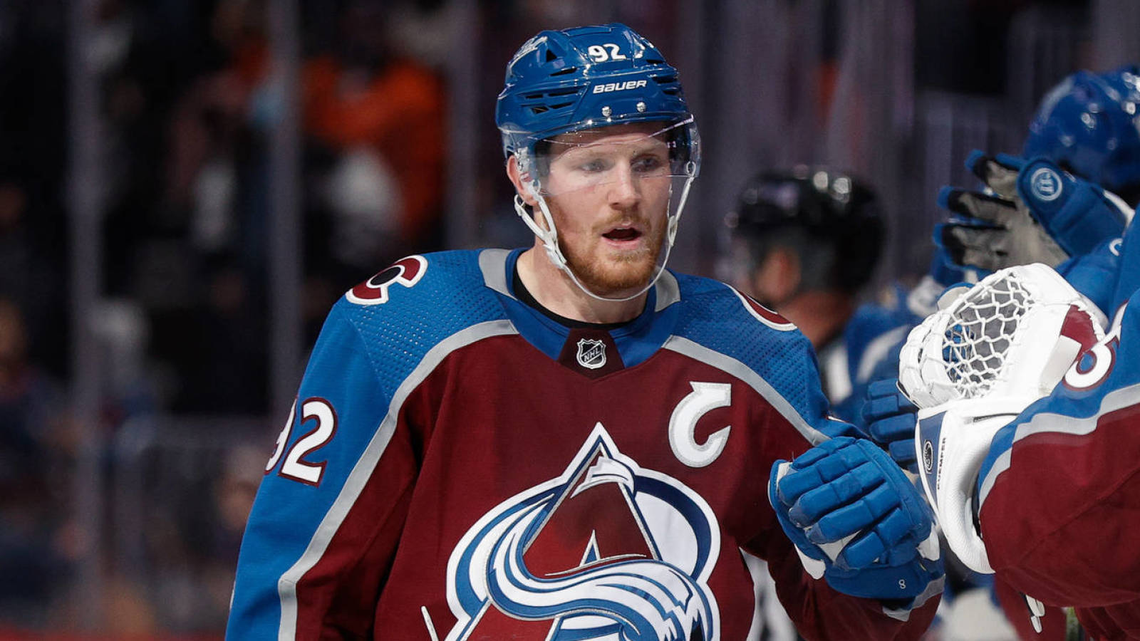 Gabriel Landeskog Great Left Winger Background