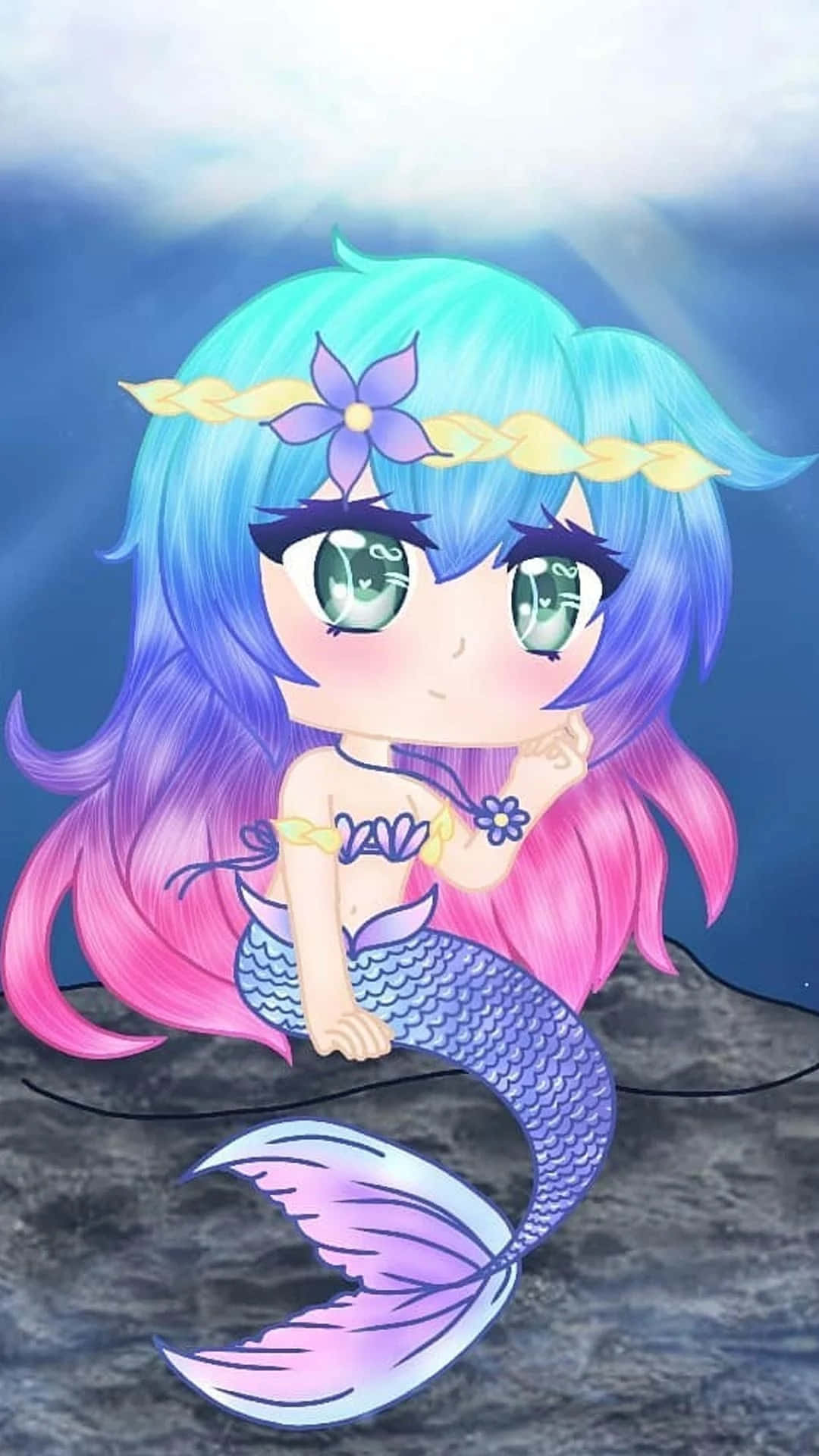 Gacha Club Girl Gets Ready For Her Next Adventure Background