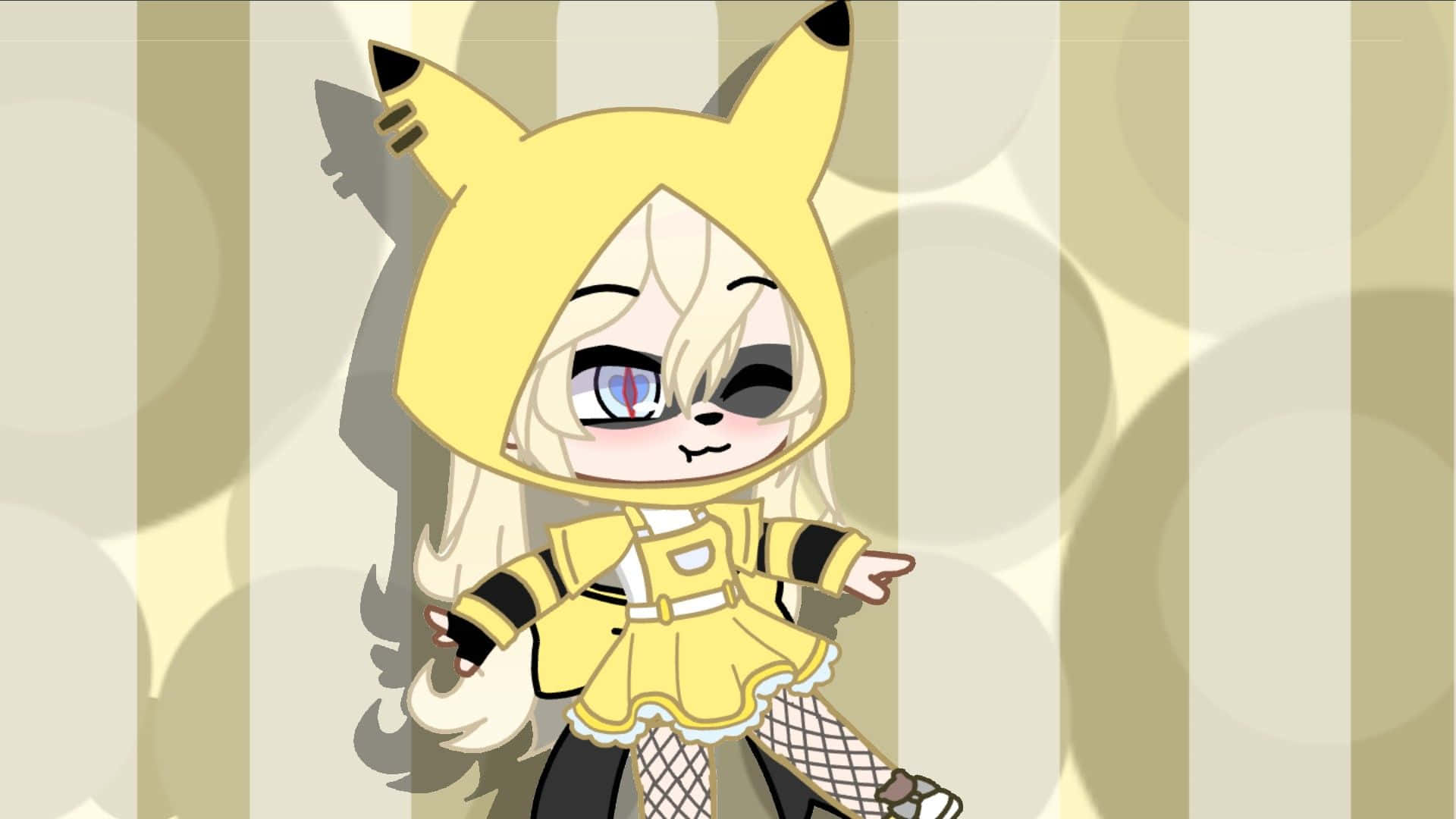 Gacha Club Girl Pikachu Background