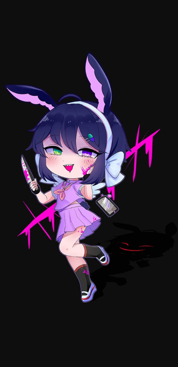Gacha Club Killer Bunny Background