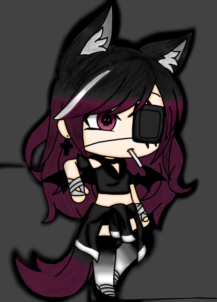 Gacha Life Tomboy Mobile Game Background