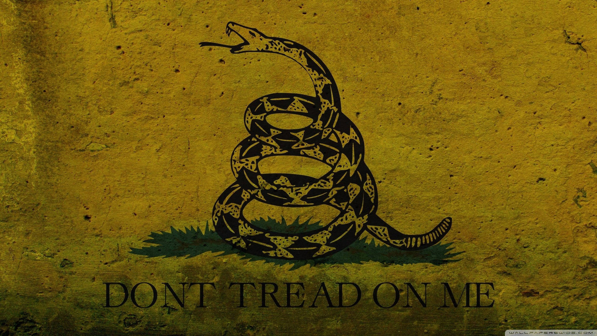 Gadsden Flag Old Stock Logo Design Background