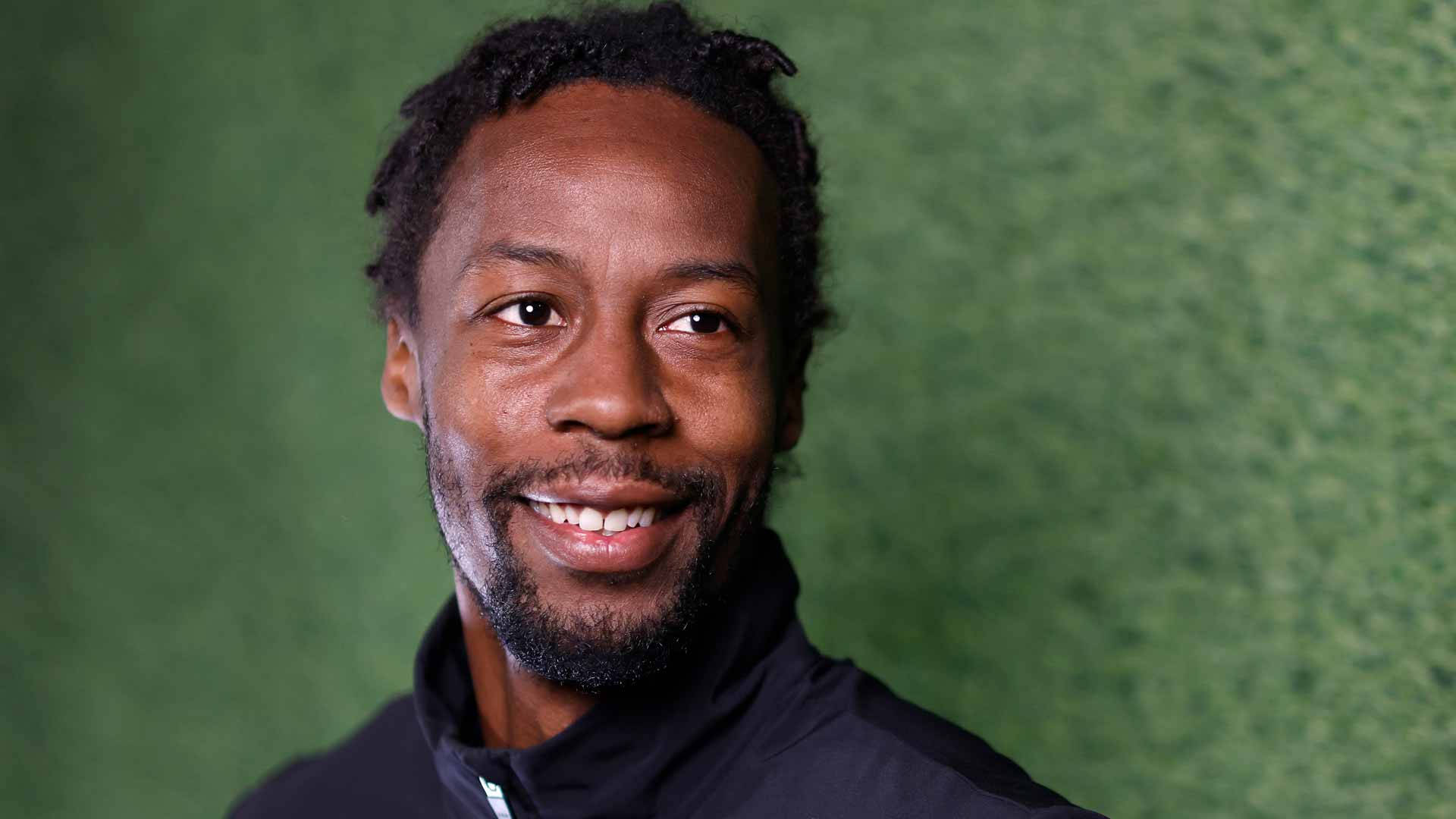 Gael Monfils Close Up Background