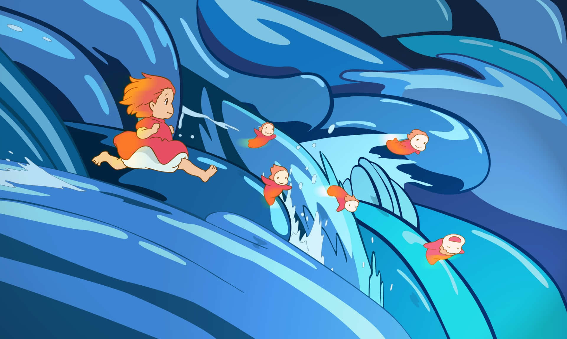 Gake No Ue No Ponyo And Her Family Background