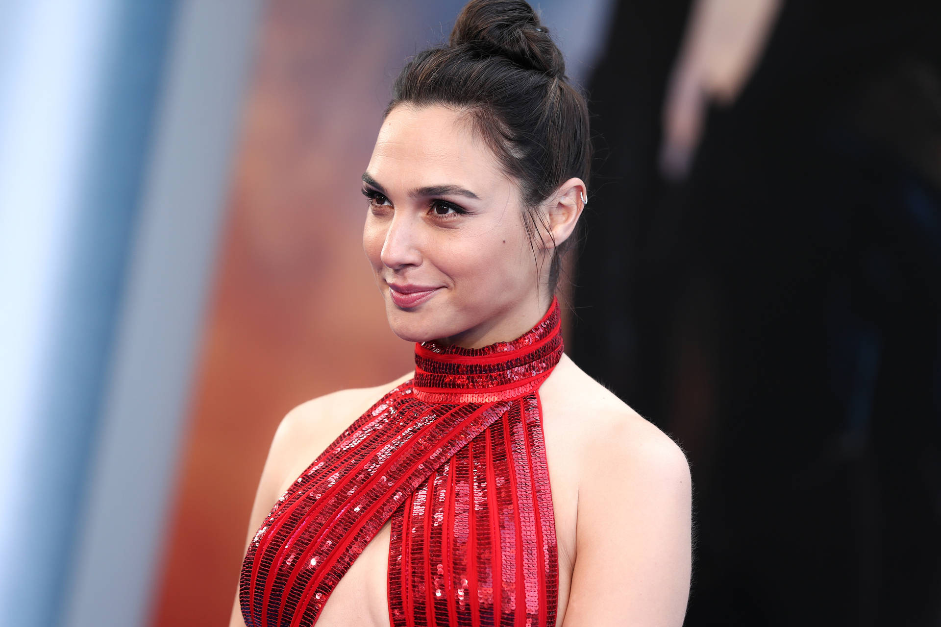 Gal Gadot At Wonder Woman Premiere Background