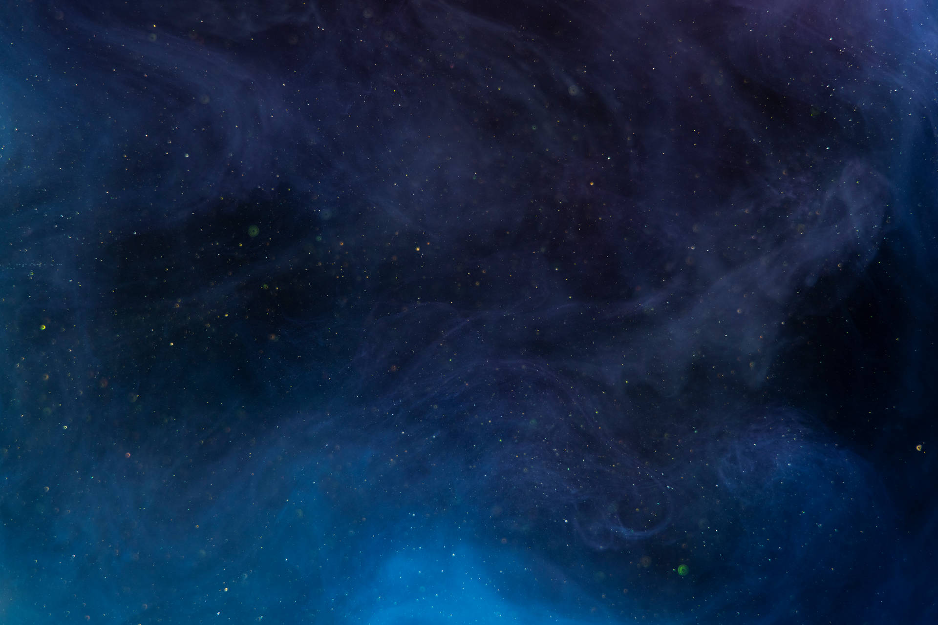 Galactic Blue Abstract Background