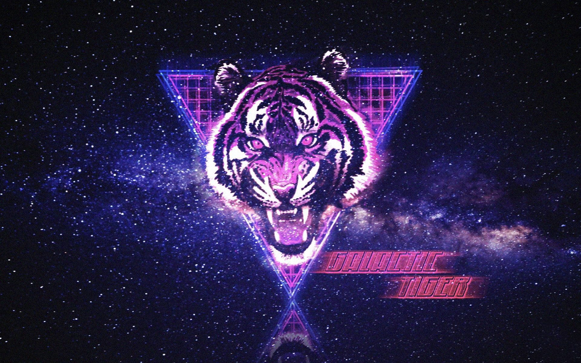 Galactic Tiger Art