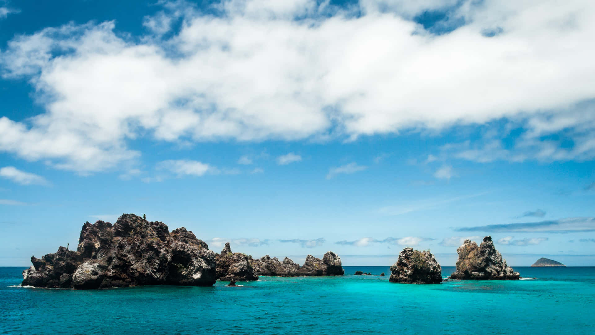 Galapagos_ Islands_ Rock_ Formations Background