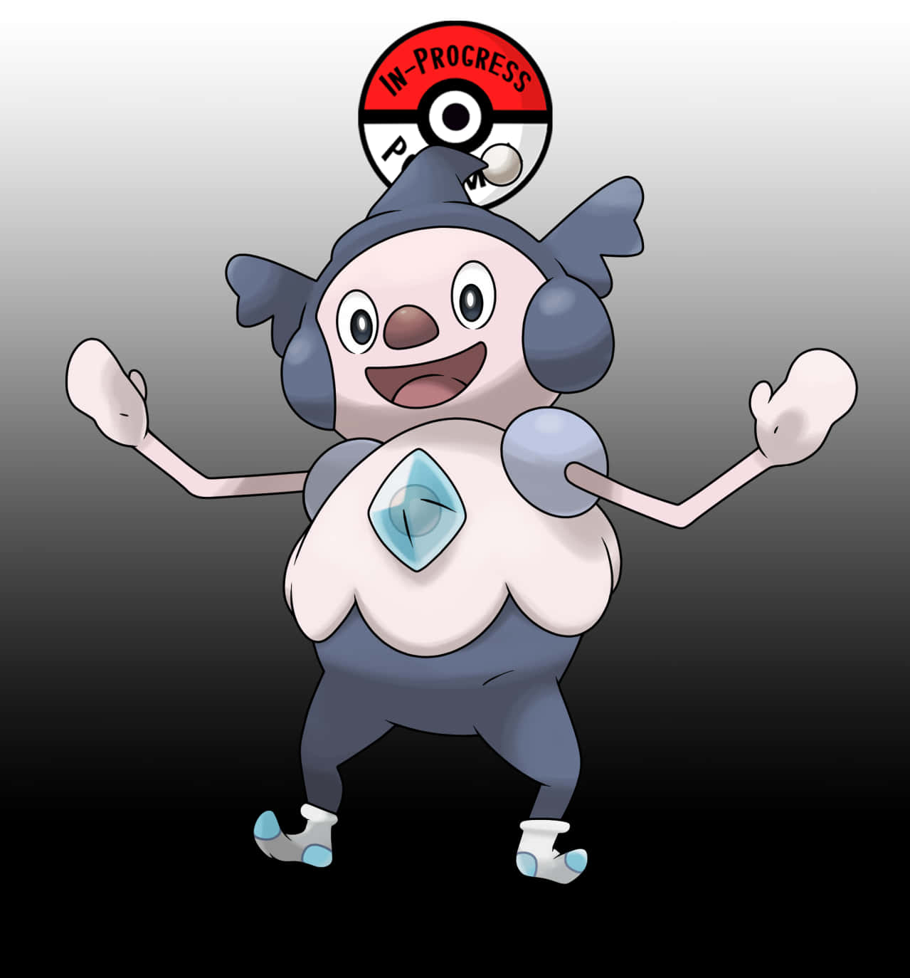 Galarian Mr. Mime From Mime Jr. Background