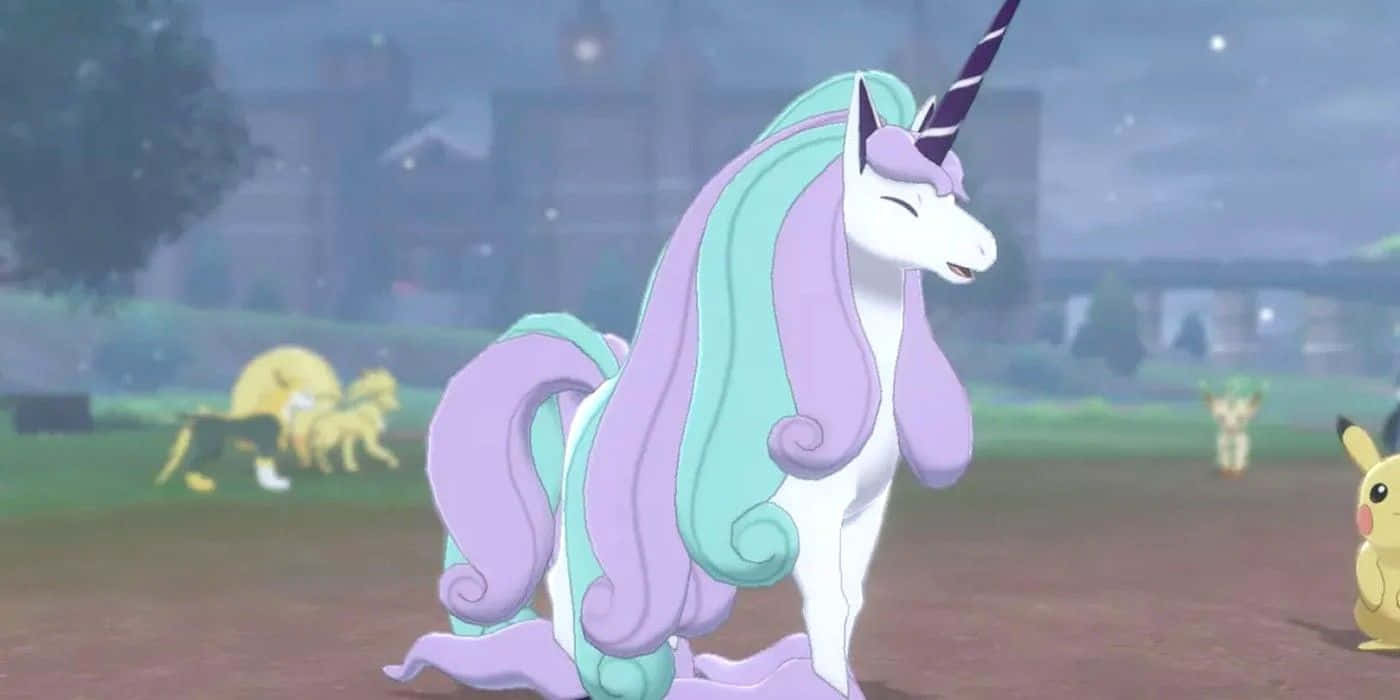 Galarian Rapidashin Pokemon World