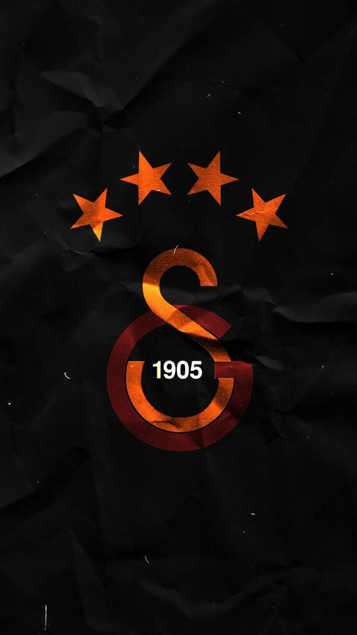 Galatasaray Black Paper Texture Background