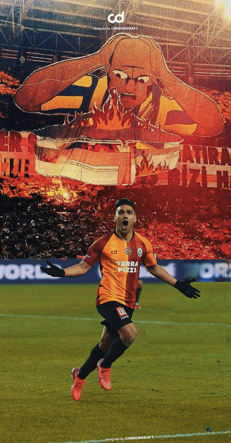 Galatasaray Falcao Celebrating