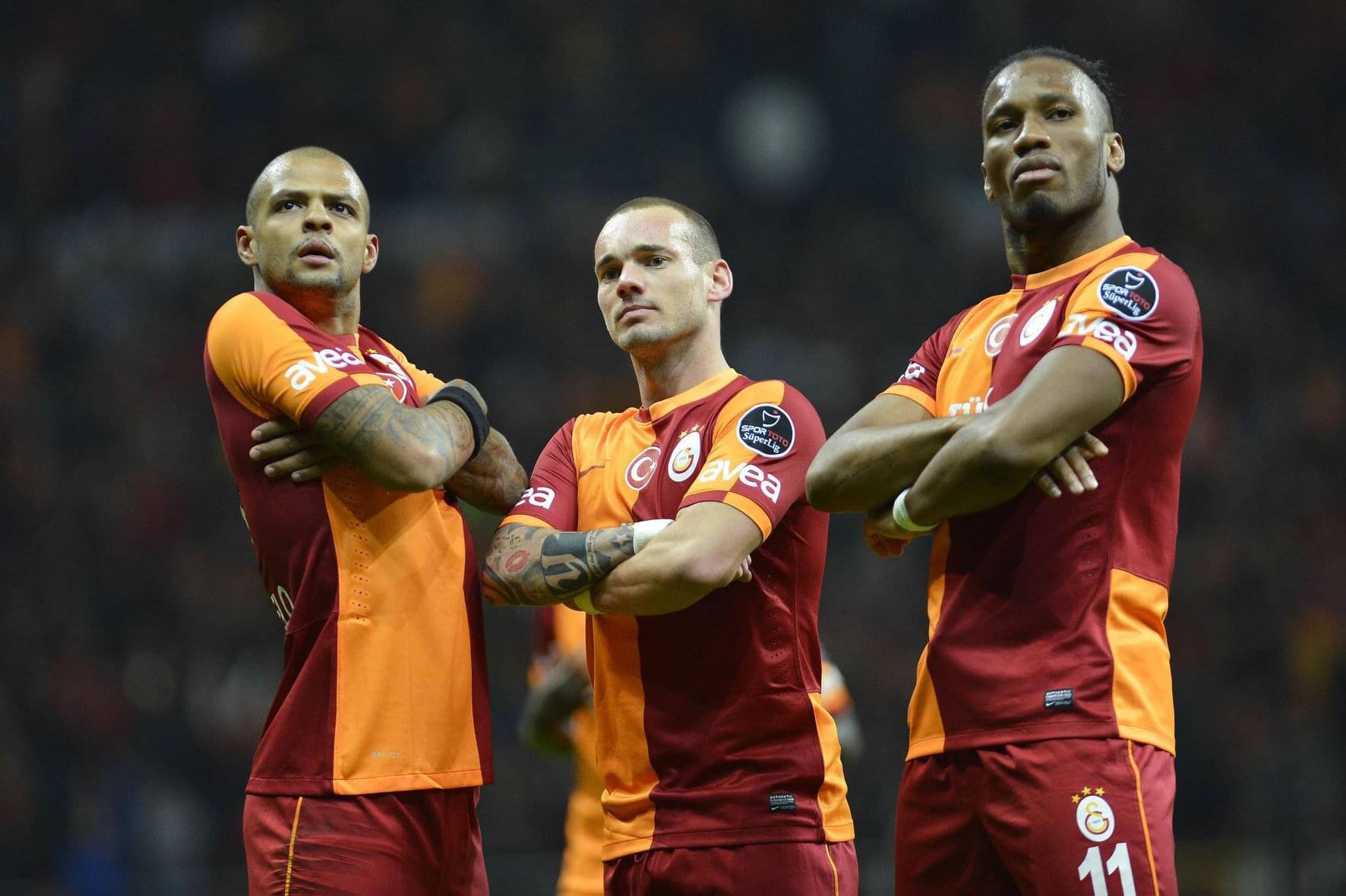 Galatasaray Players Arms Crossed