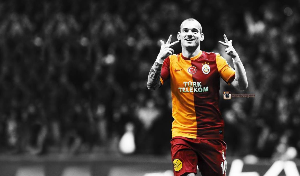 Galatasaray Wesley Sneijder Background