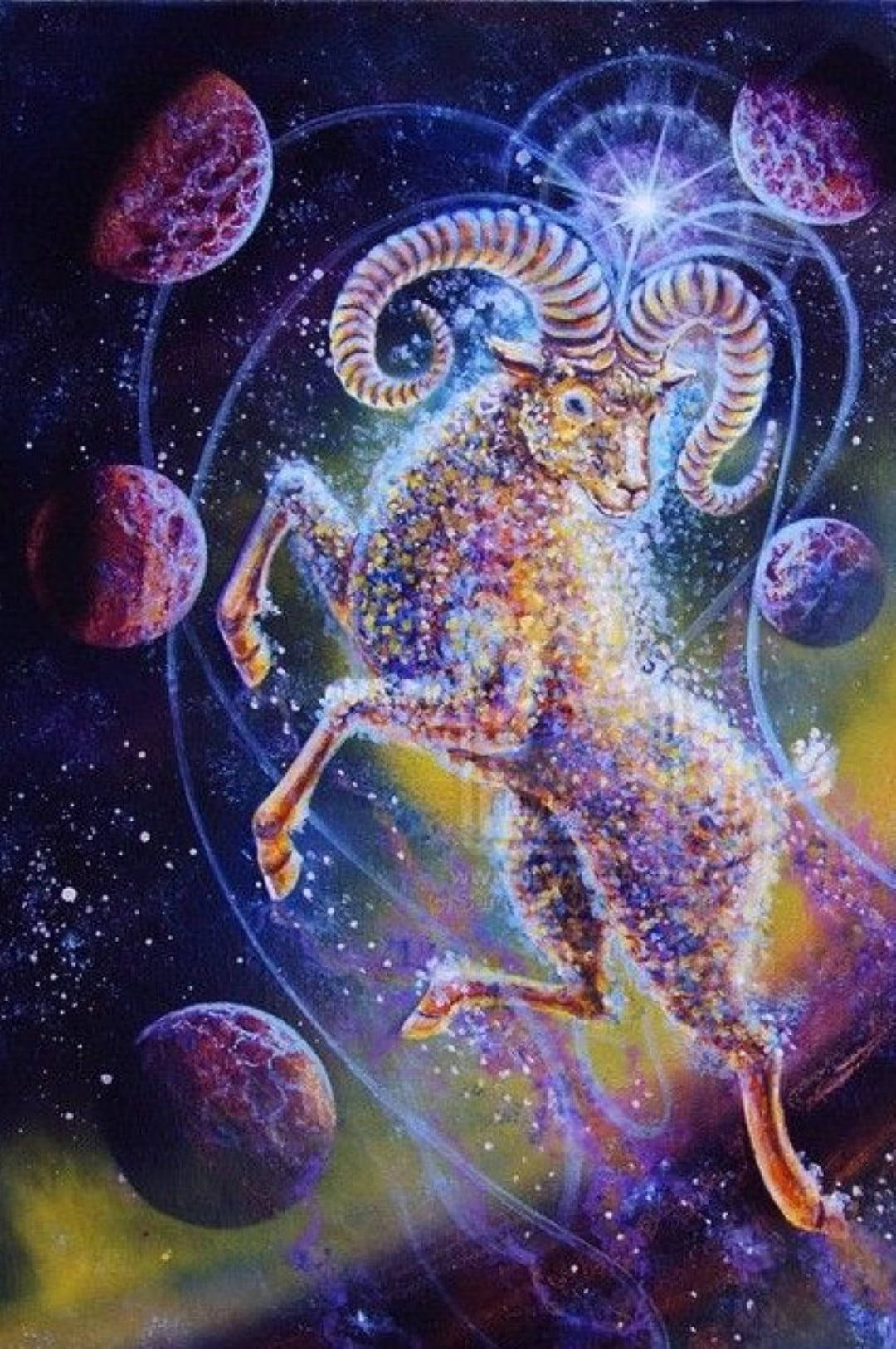 Galaxy Aries Spirit Animal Ram