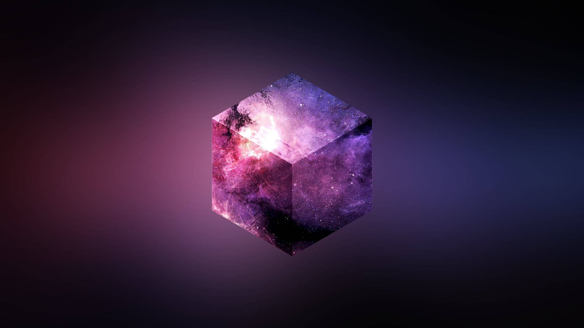Galaxy Cube Backgrounds Background