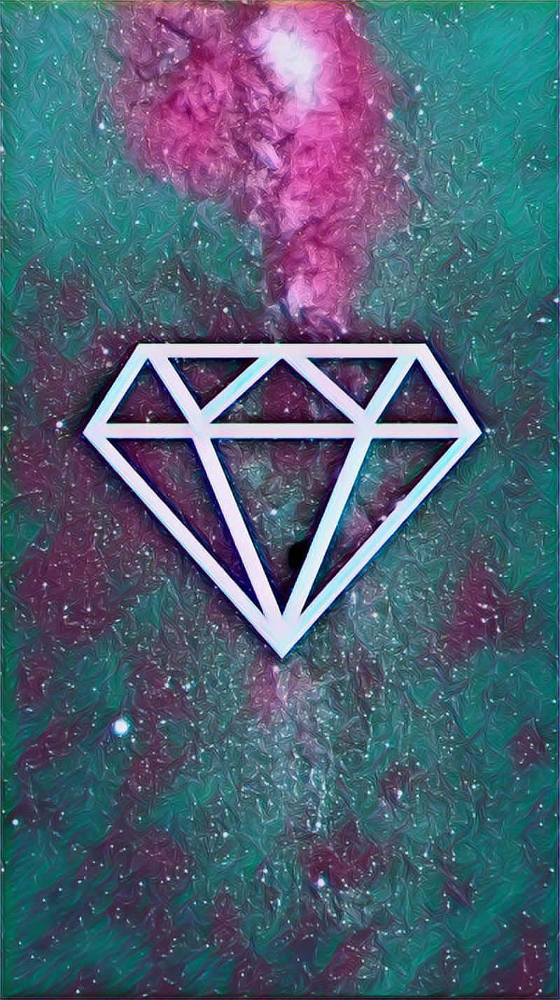 Galaxy Diamond - Unparalleled Brilliance Background