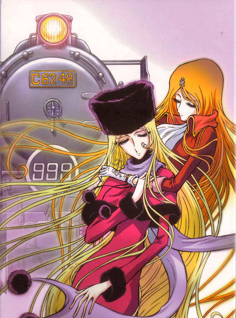 Galaxy Express 999 Female Characters Background