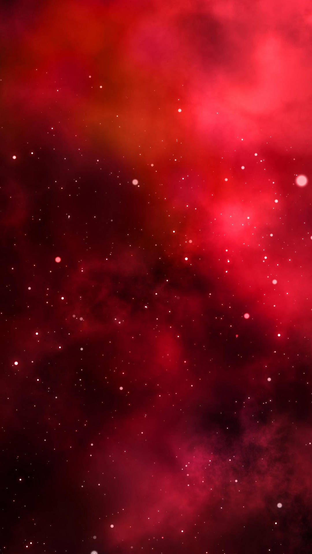 Galaxy In Red Iphone Background