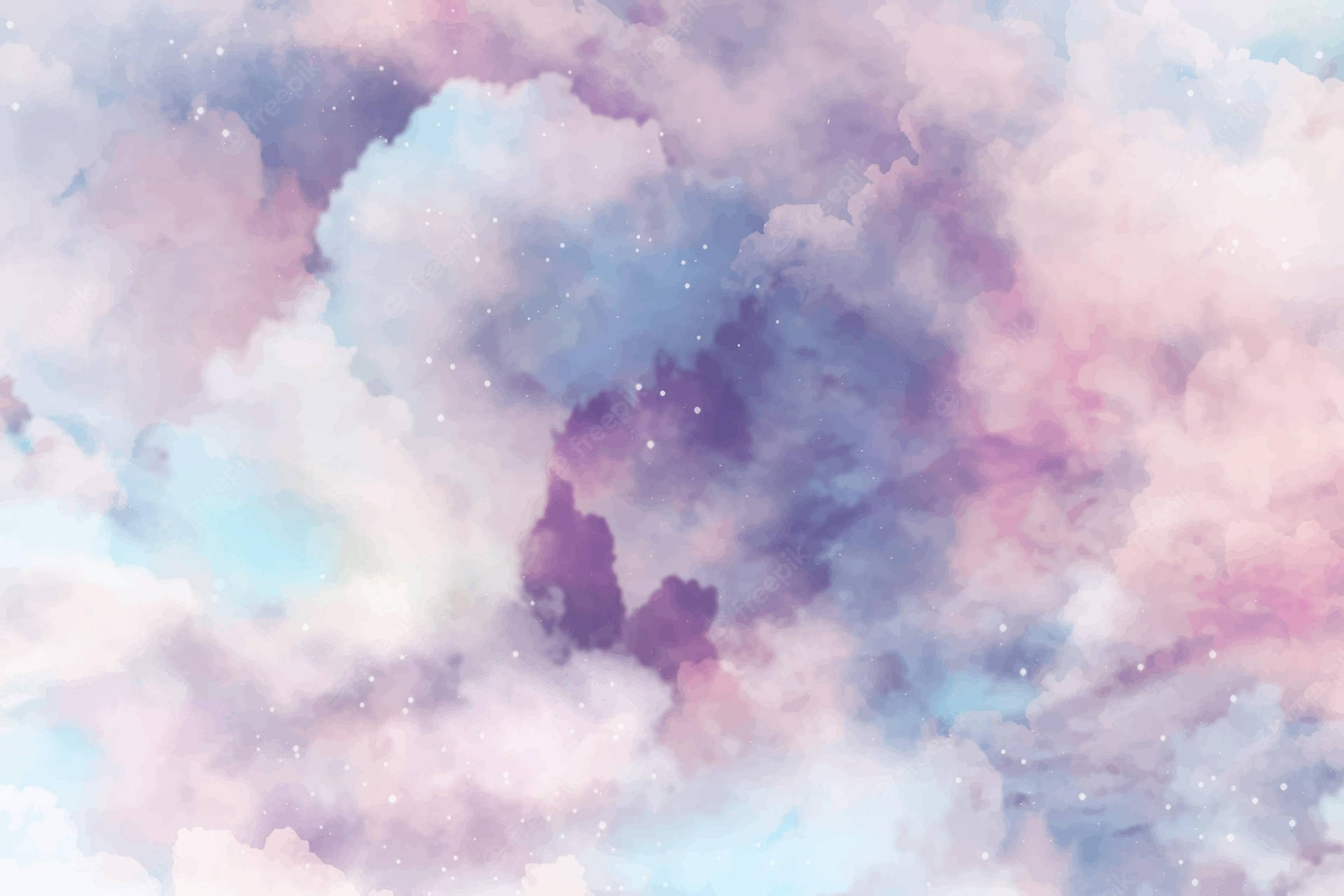 Galaxy Pastel Background Background