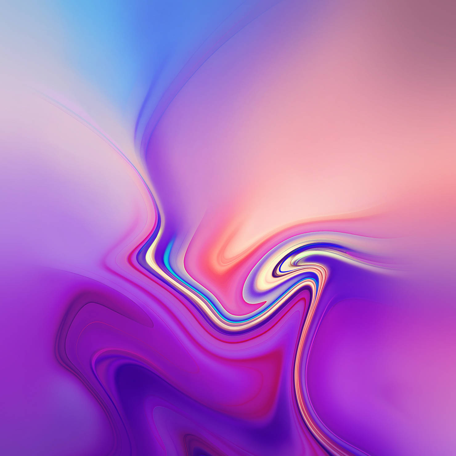 Galaxy S10 Colorful Abstract Background