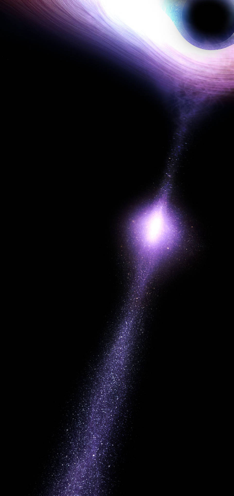 Galaxy S10 Massive Quasar Black Hole Background