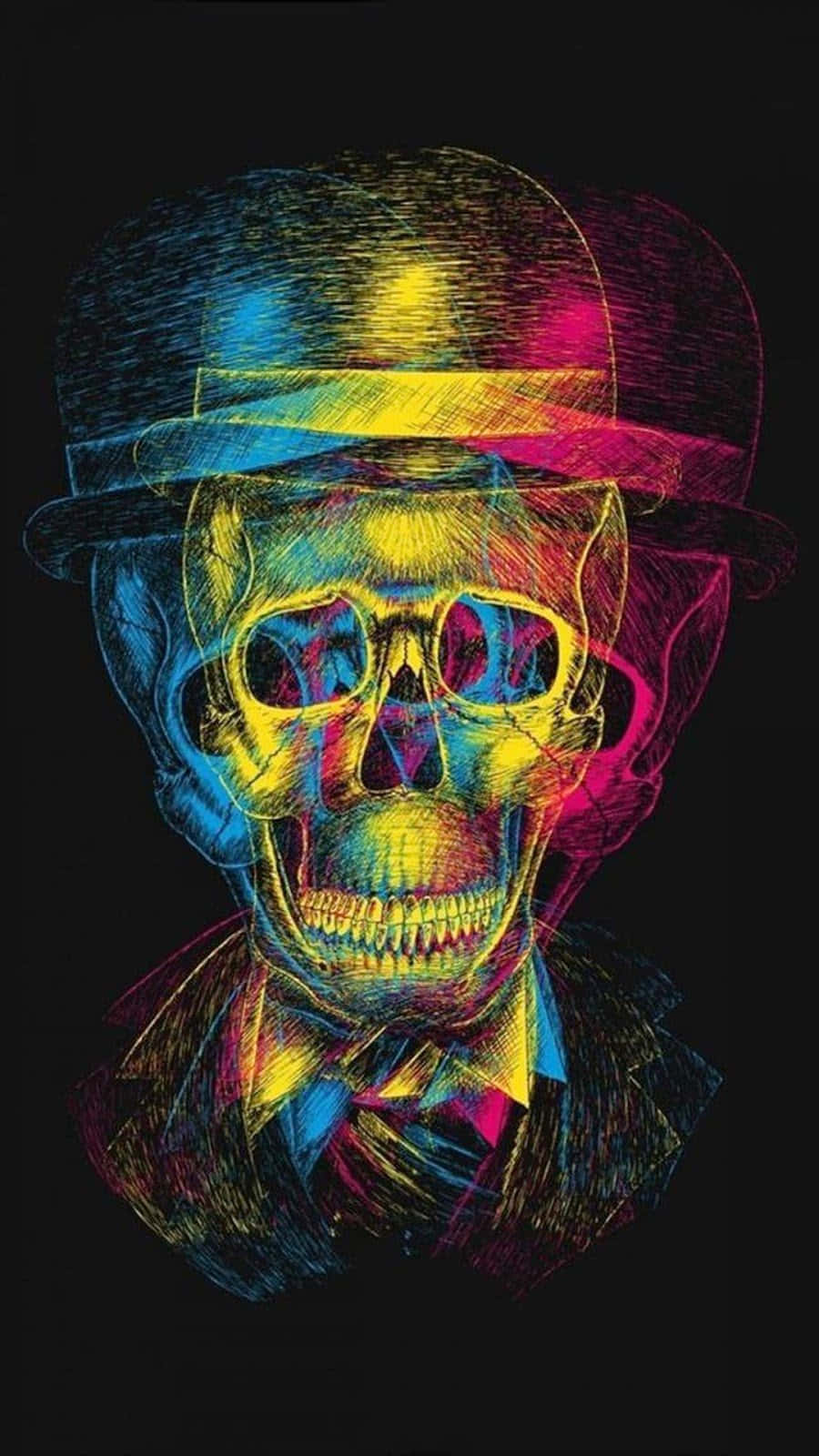 Galaxy S5 3d Skull Norp Company Background