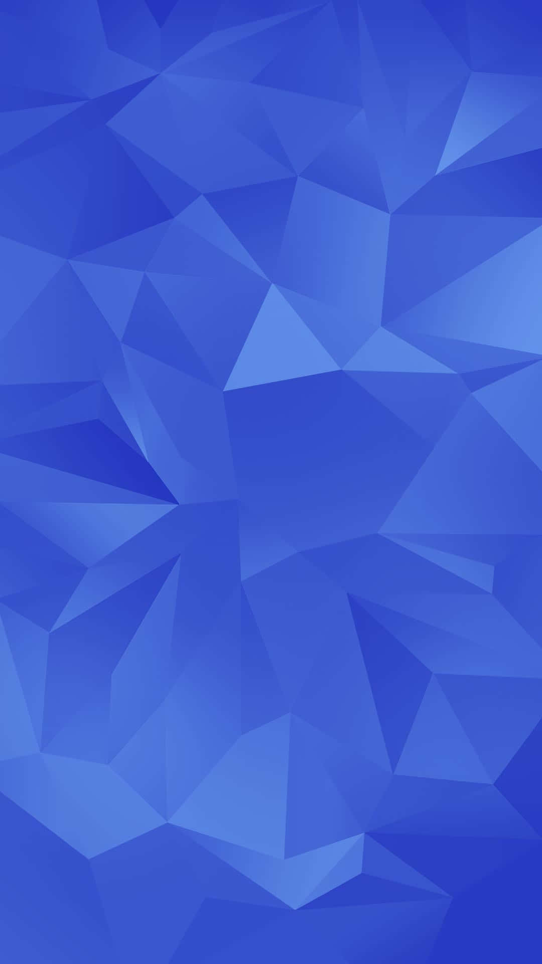 Galaxy S5 Blue Crystal Android Background