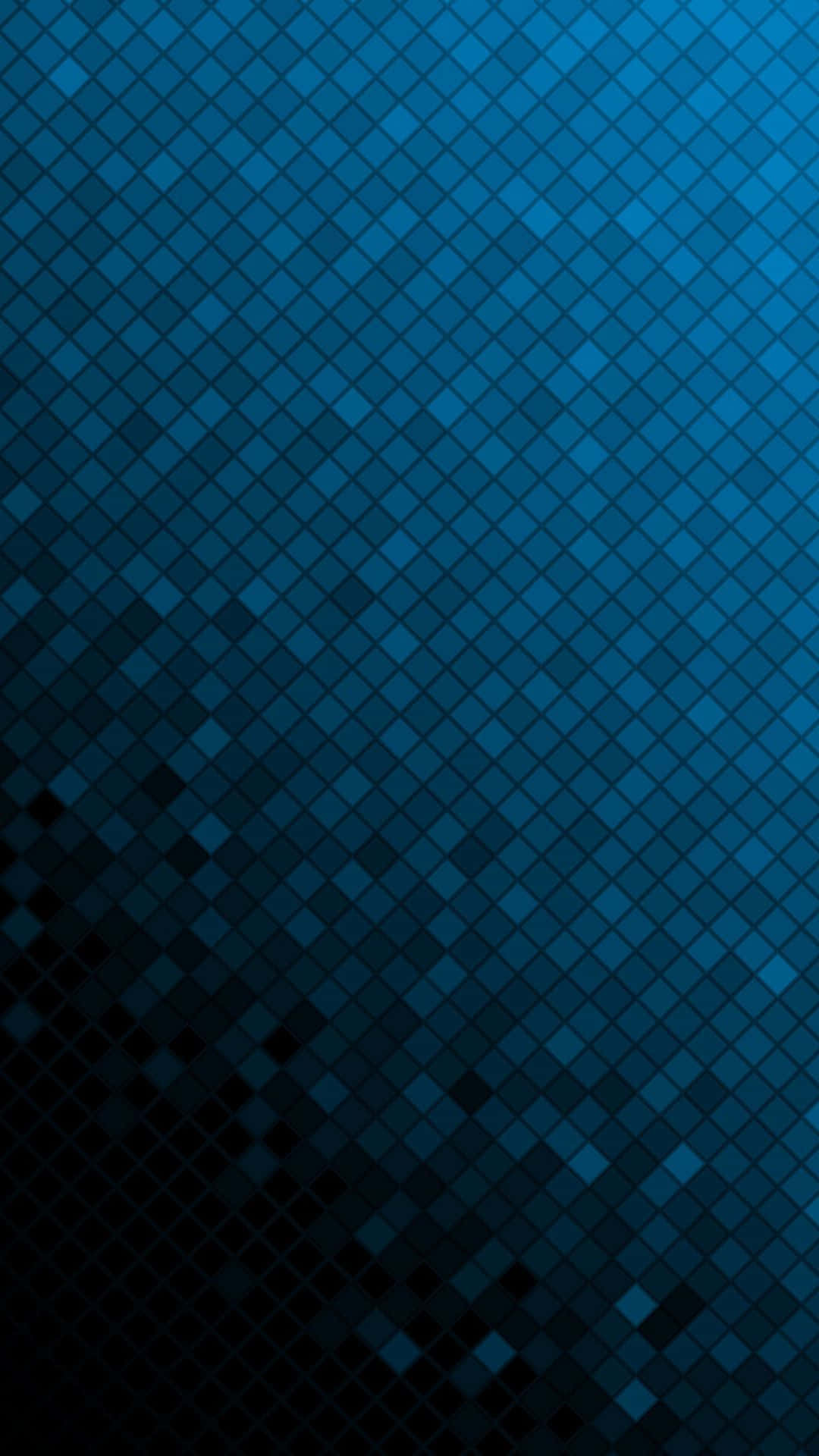 Galaxy S5 Blue Gradient Tiles Background