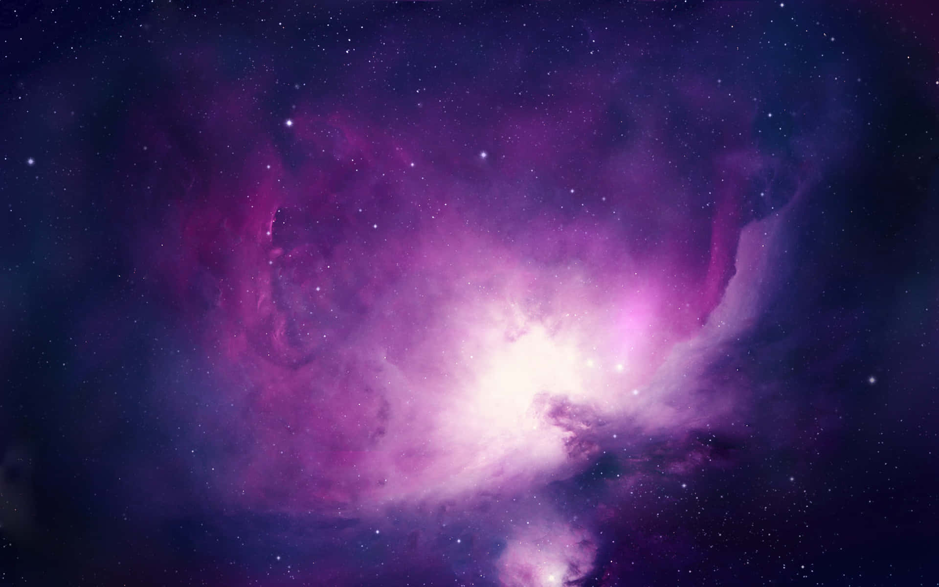 Galaxy Themed Purple Cool Background