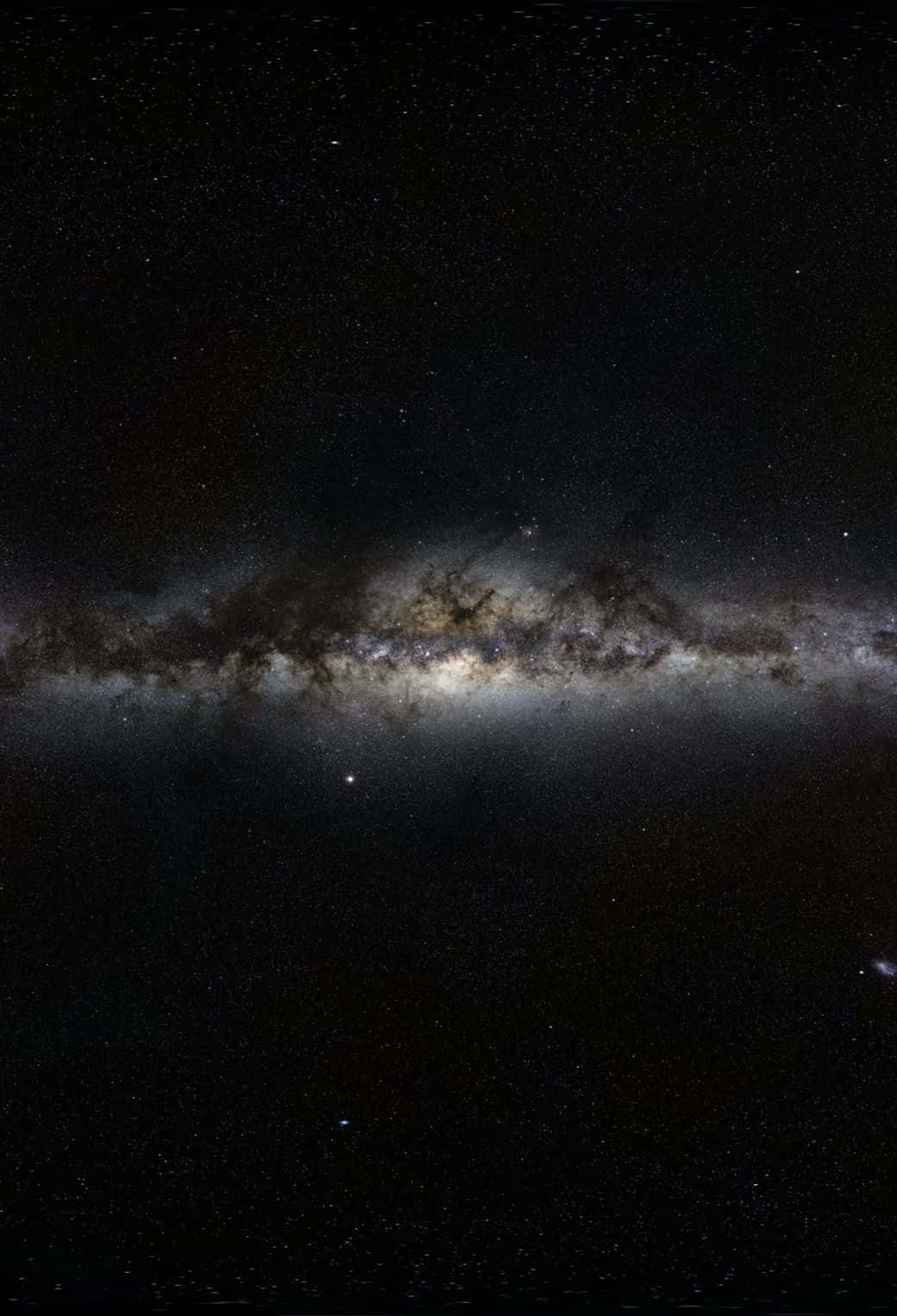 Galaxy With Bright Stars Iphone 7 Plus Live Background