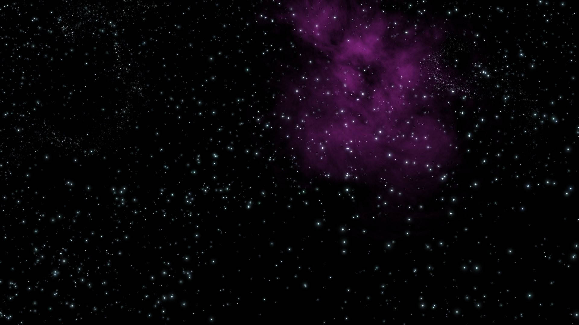 Galaxy With Violet Cloud Tumblr Desktop