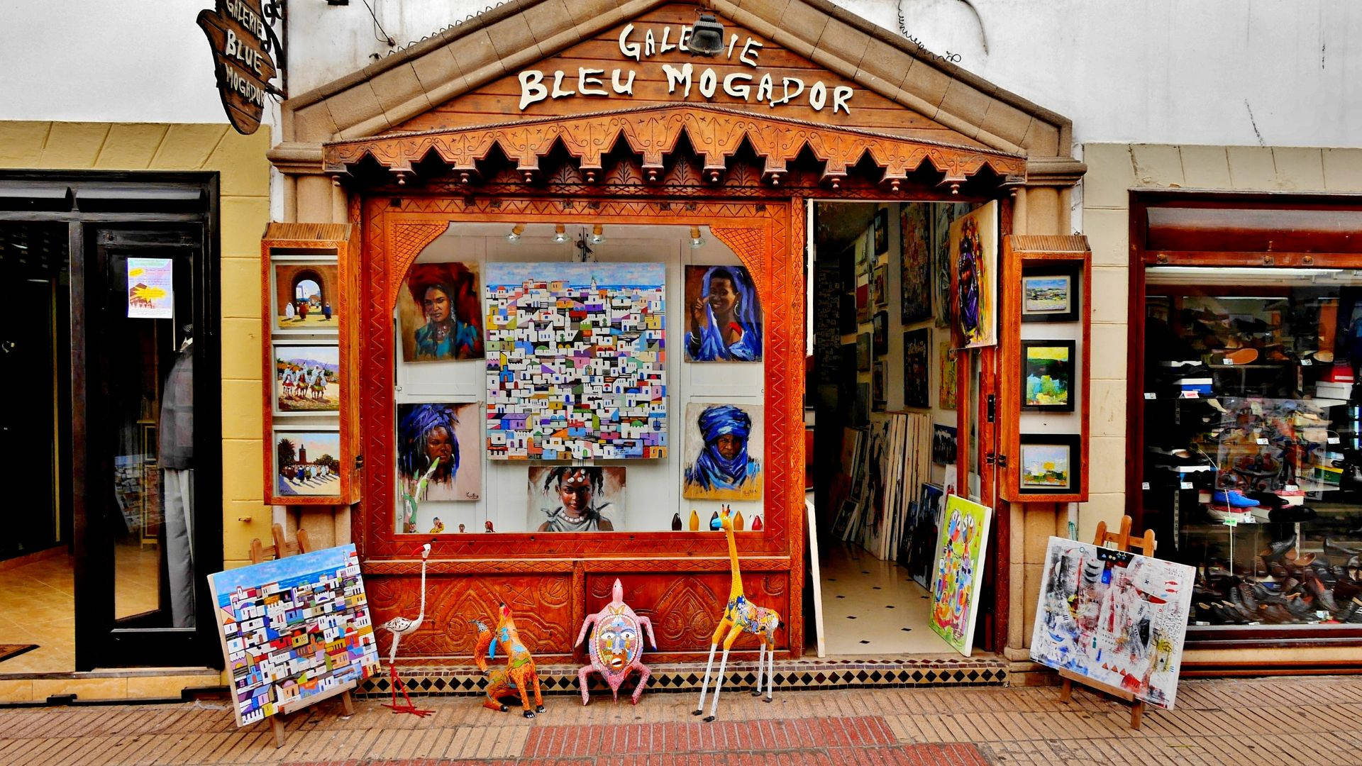 Gallery Shop Bleu Mogador Morocco