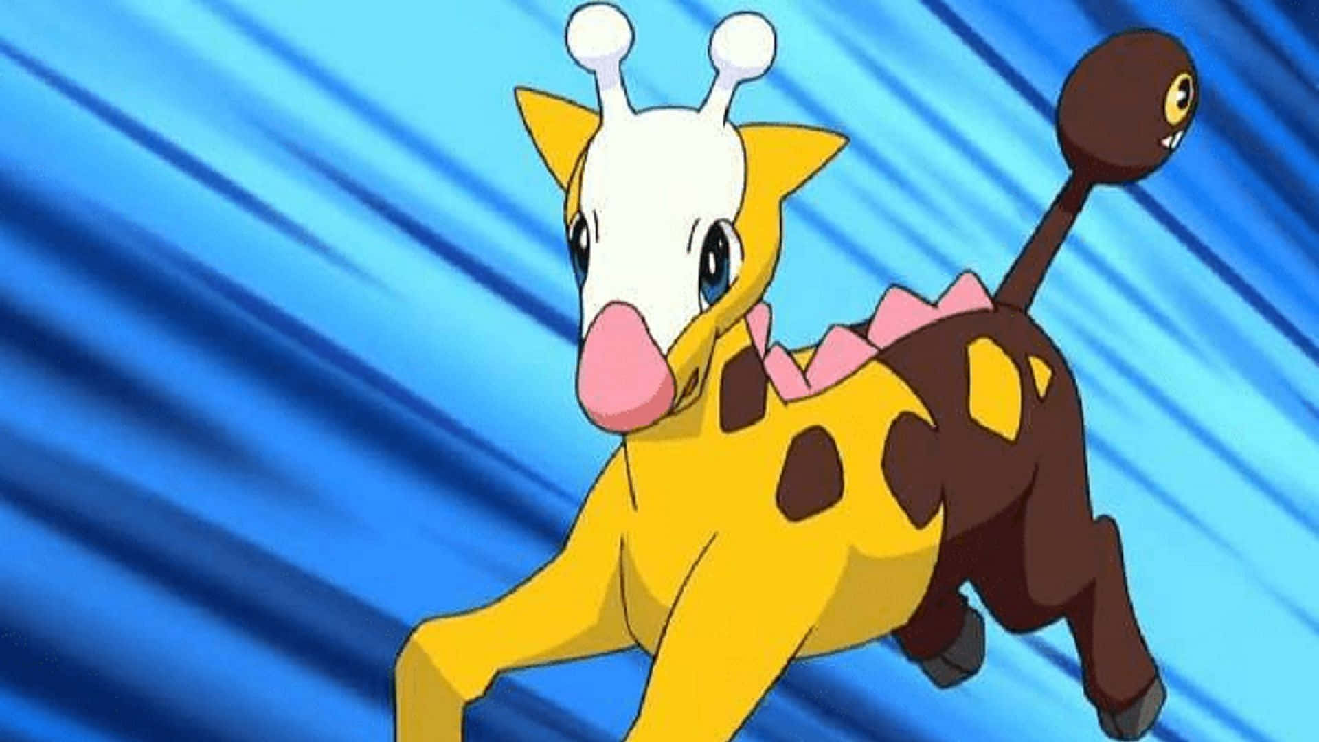 Galloping Girafarig Background