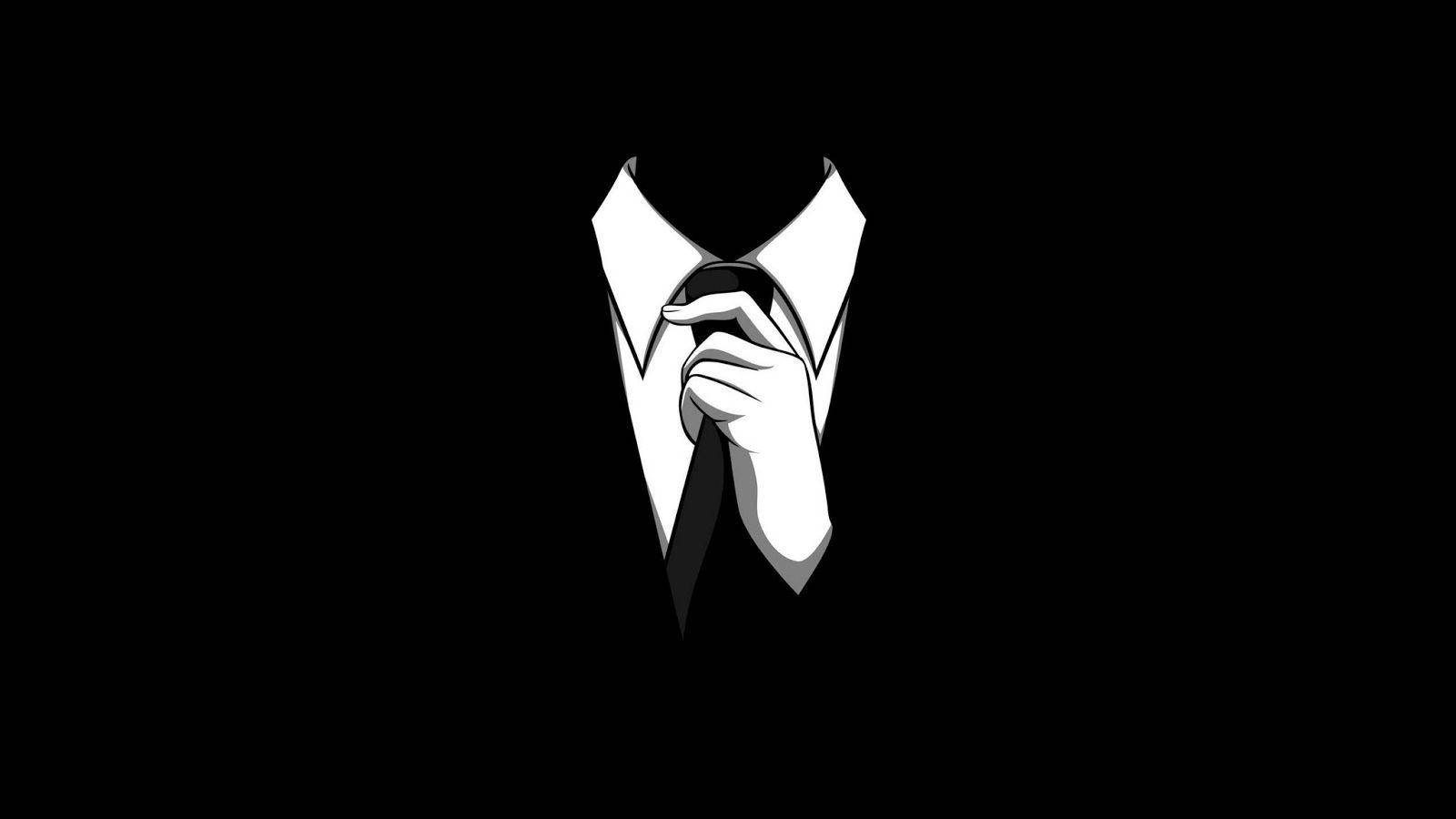 Gambar Black Suit And Tie Background